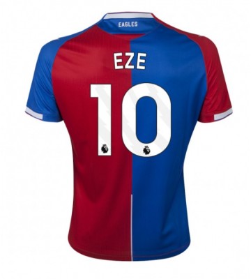 Crystal Palace Eberechi Eze #10 Hjemmebanetrøje 2023-24 Kort ærmer